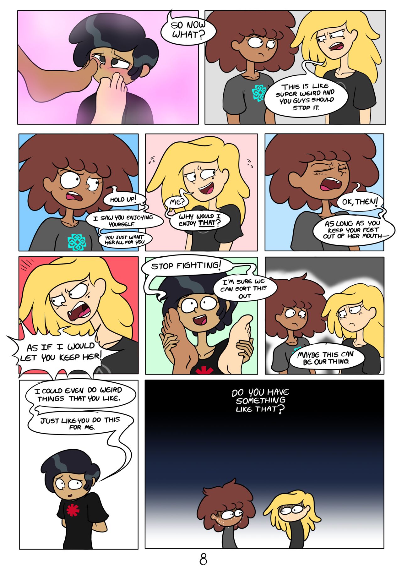 Amphibia /co/ Comic: Marcy Likes Feet + Bonus page 8 full