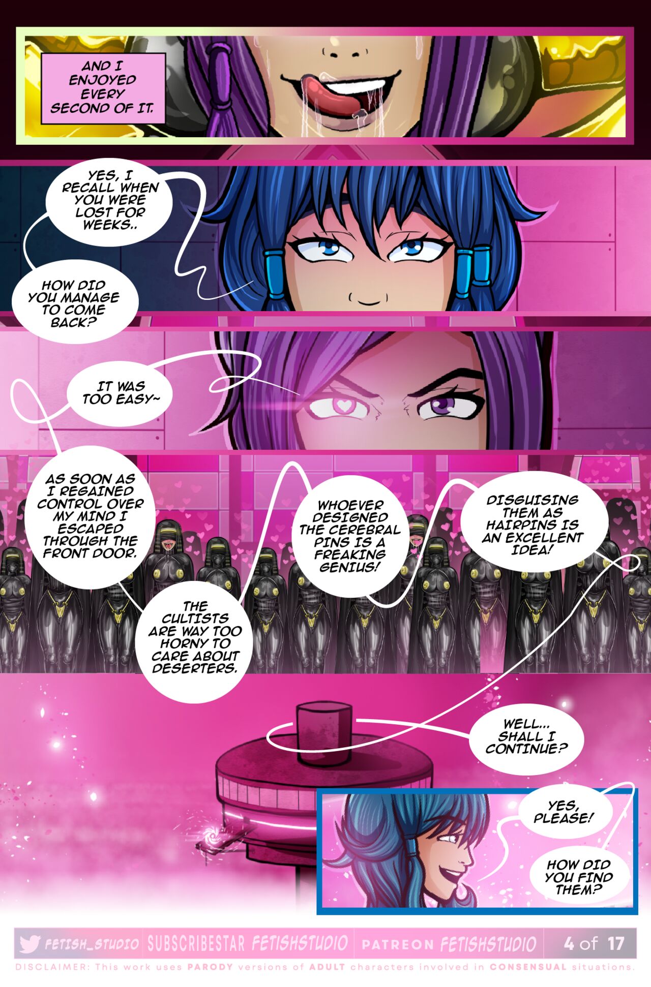 FETISH ABYSS | LATEX EGYPTIAN NUNS | Sisterhood of Pleasure | Original Story page 6 full