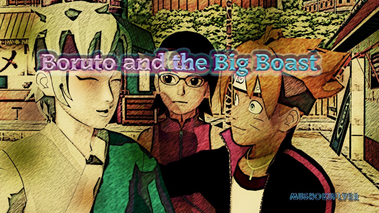 Boruto and the Big Boast page 1 full