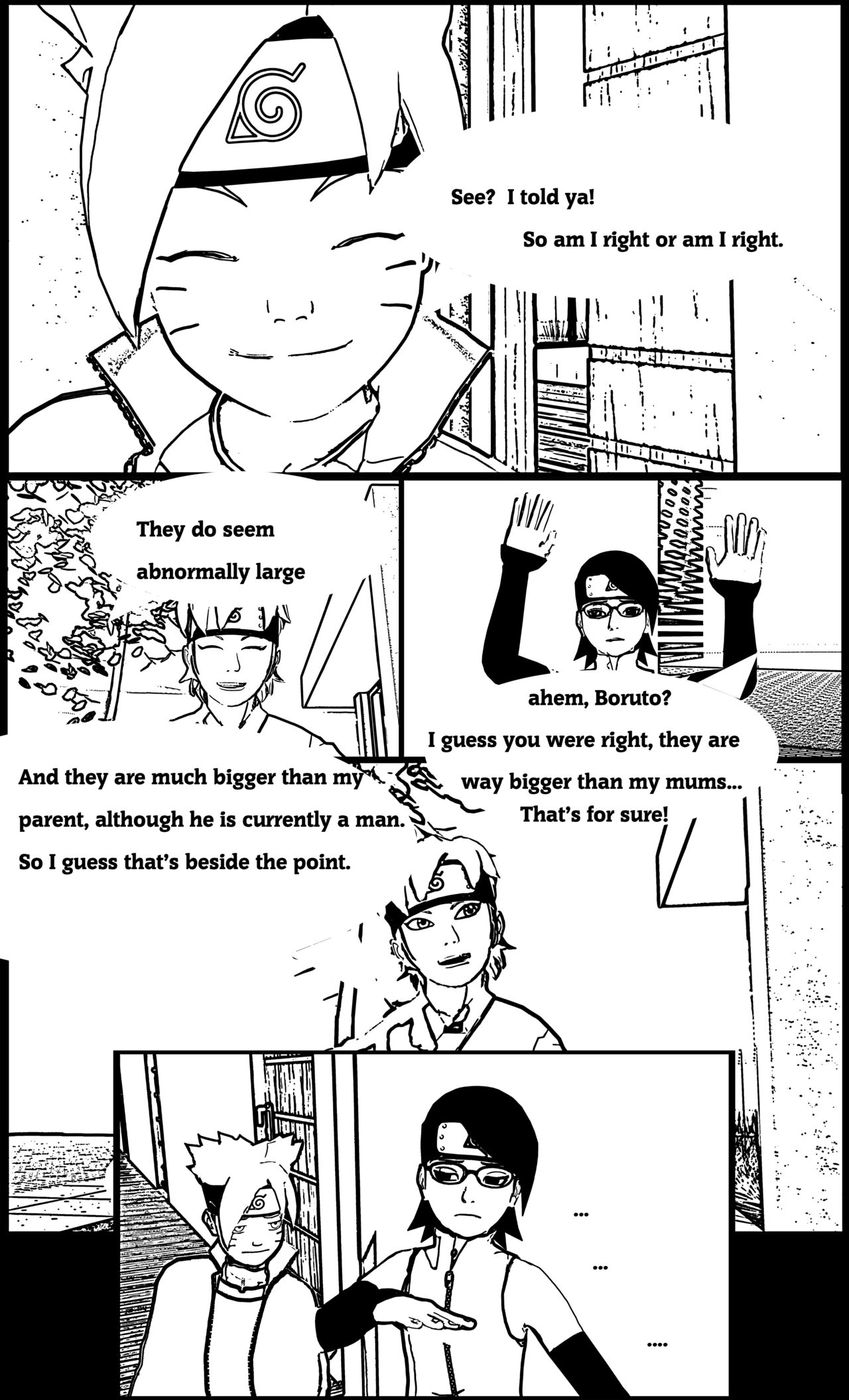 Boruto and the Big Boast page 11 full