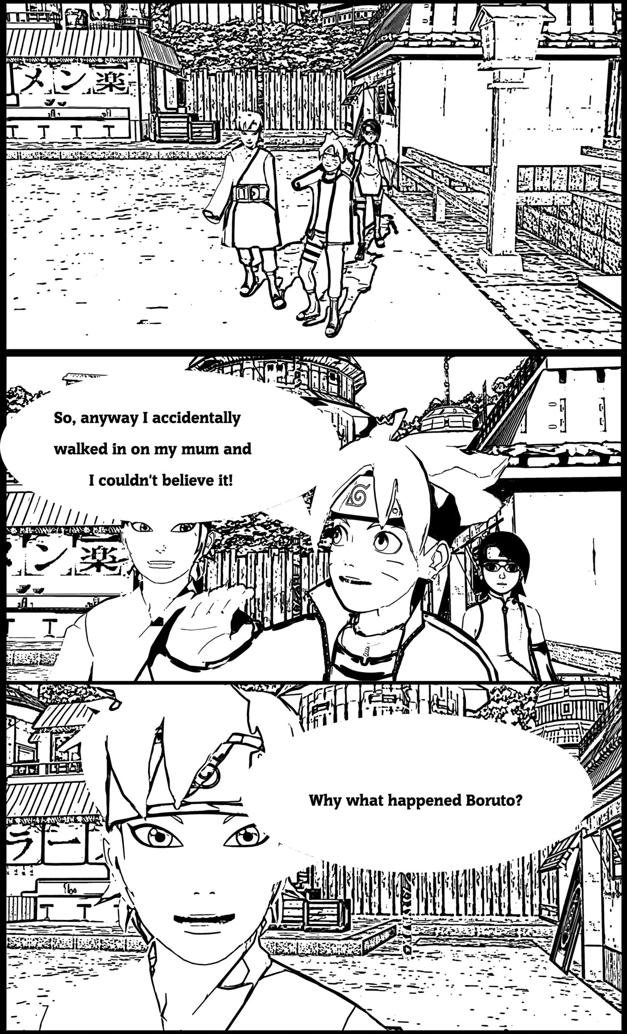Boruto and the Big Boast page 3 full
