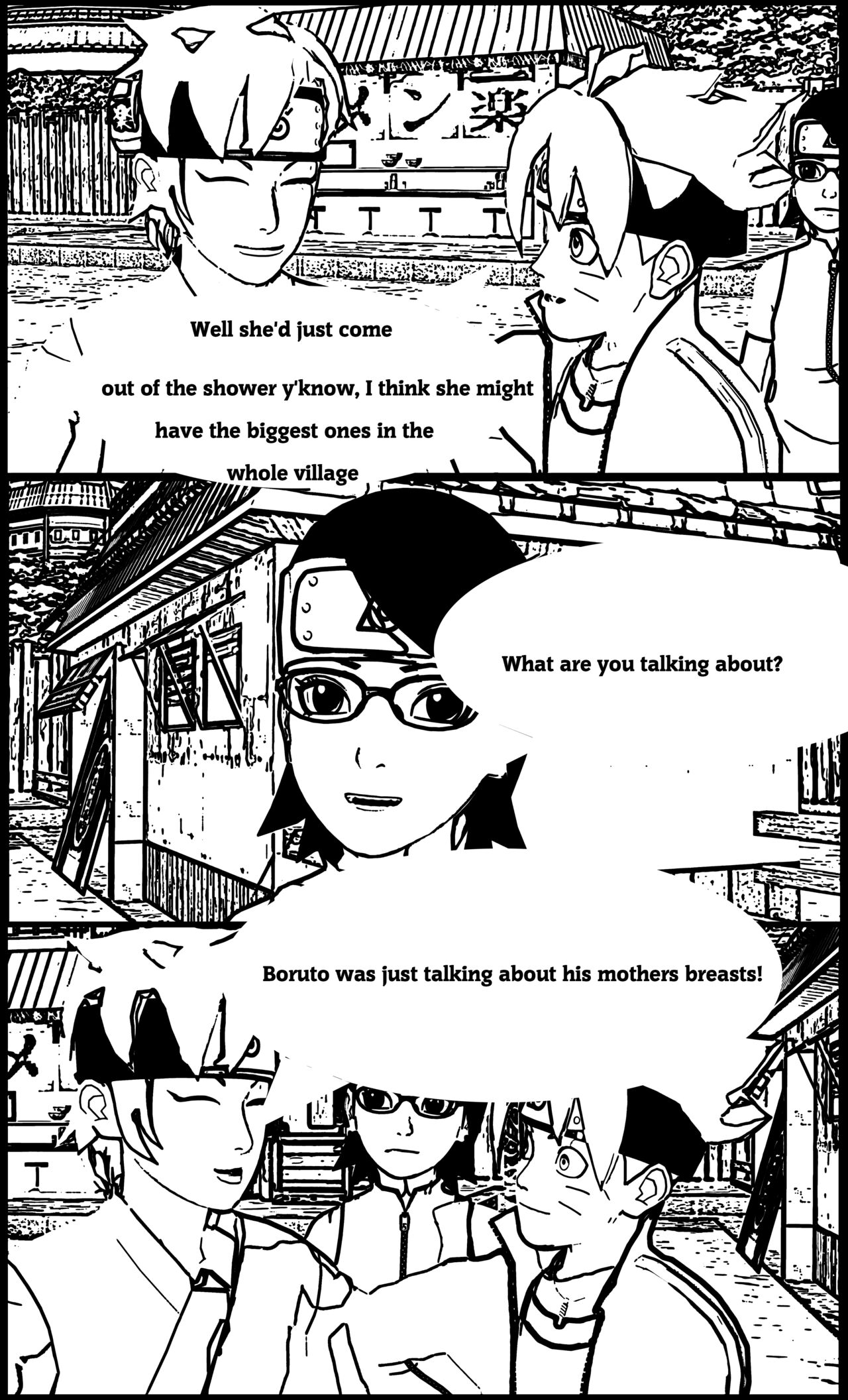 Boruto and the Big Boast page 4 full