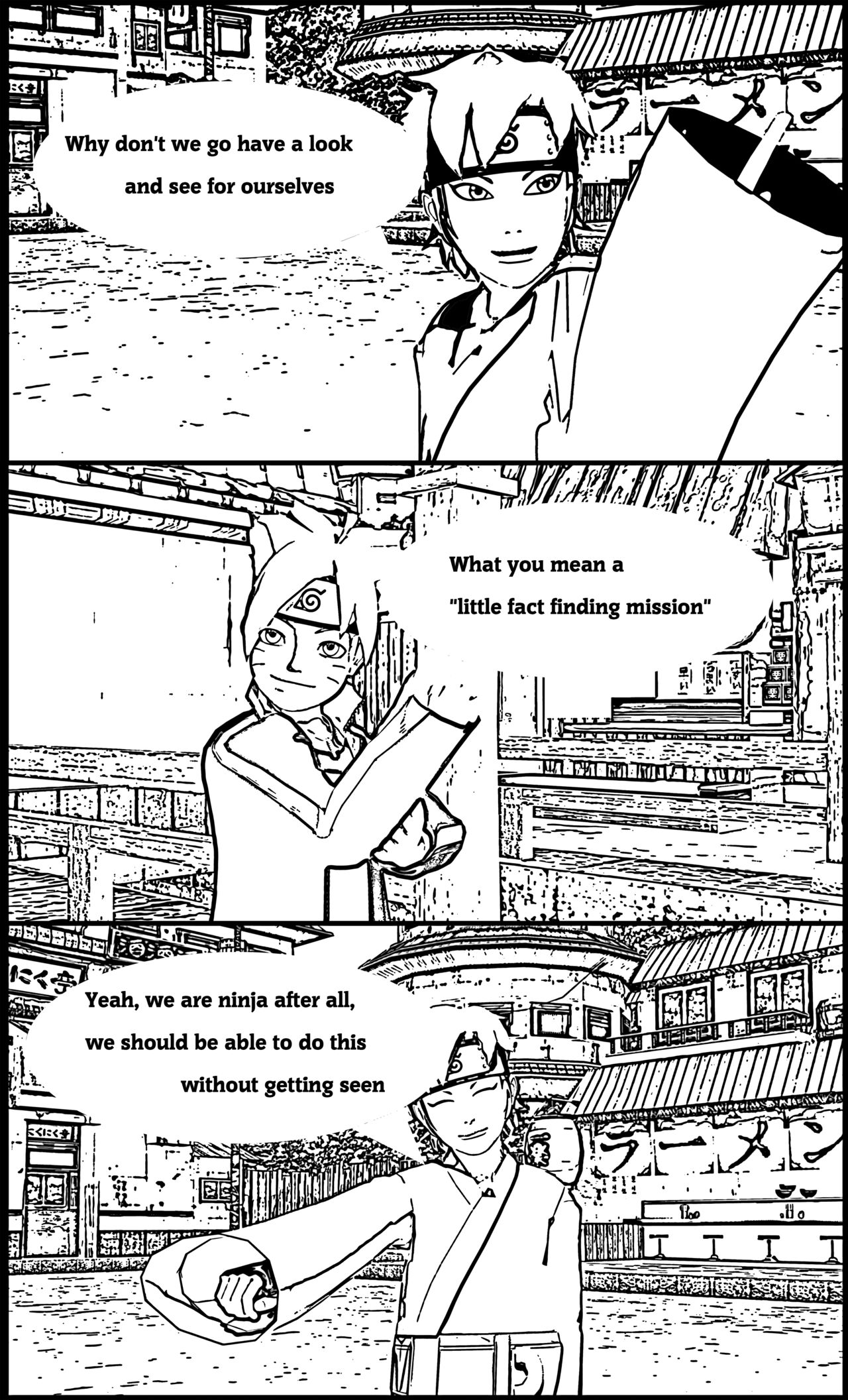 Boruto and the Big Boast page 6 full