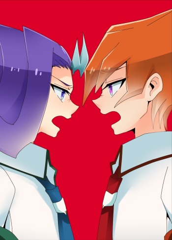 [OUT! (Miyamaku)] Aishitai hodo Kiss Shiyou. (Yu-Gi-Oh! ZEXAL) [Digital] cover
