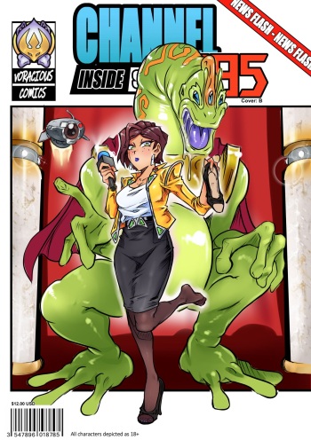 [Voraciousmoga} Voracious Comic's Channel 495: Inside Scoop cover