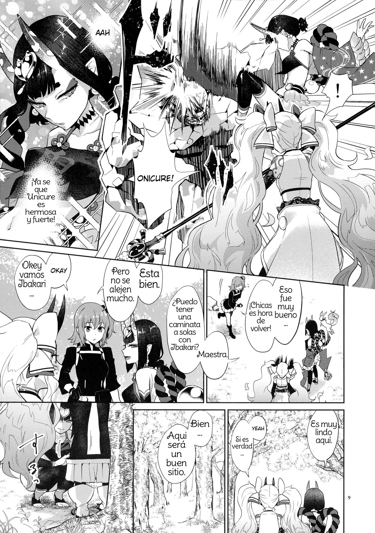 Gohou Shoujo no Himitsu Tokkun page 8 full