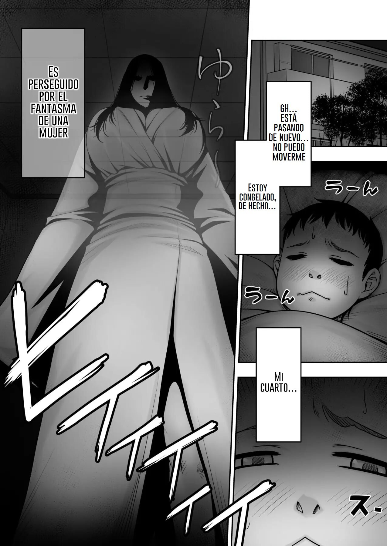 Doutei ga Heya ni Toritsuite Iru Onna Yuurei ni Gyaku Kanashibari o Kaketa Kekka page 2 full