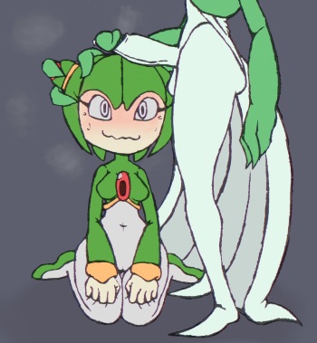 [Anoningen] Cosmo X Gardevoir cover