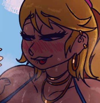 [SlickerWolf] Samus at the Beach (Metroid) cover
