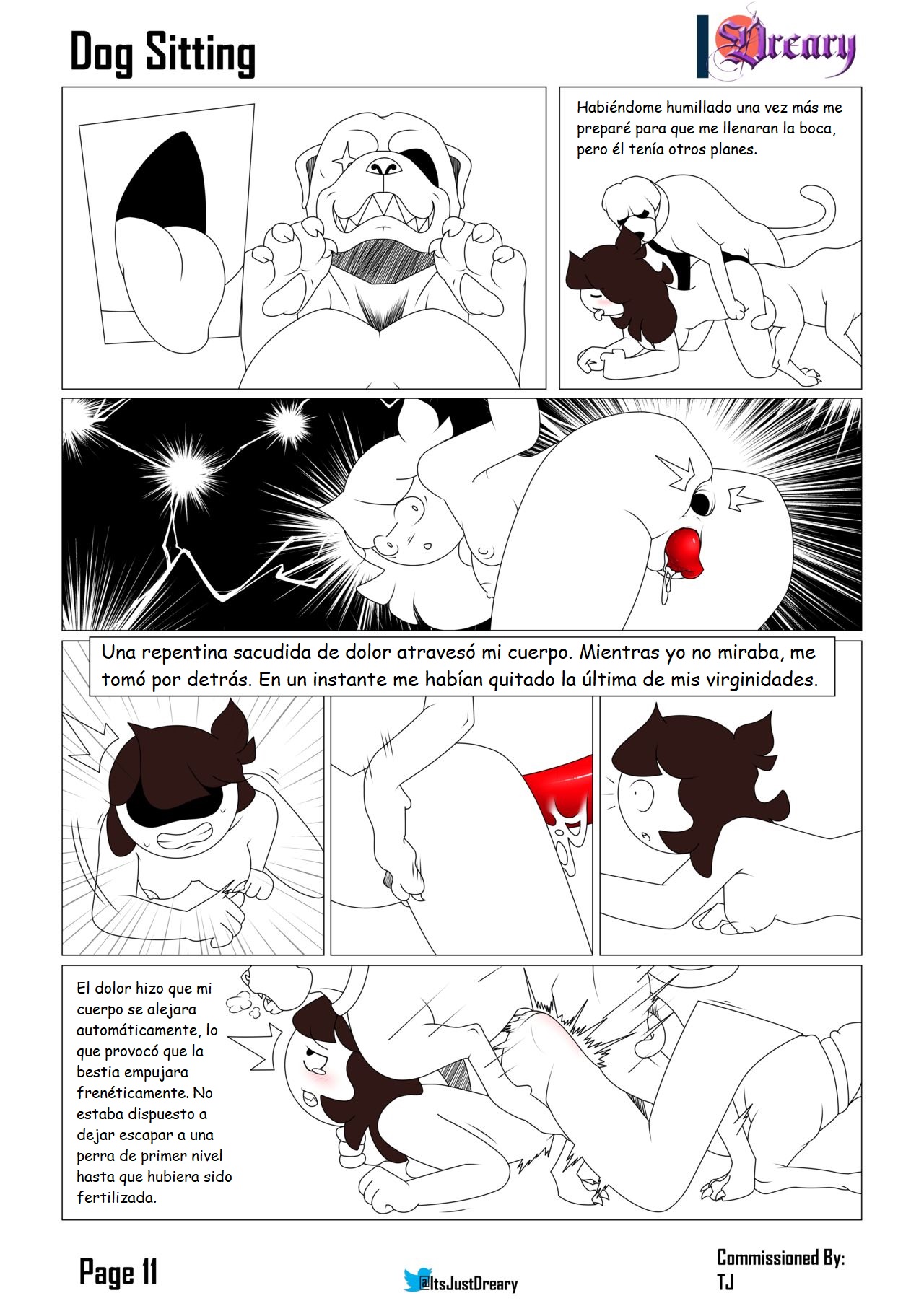 Dog Sitting page 11 full