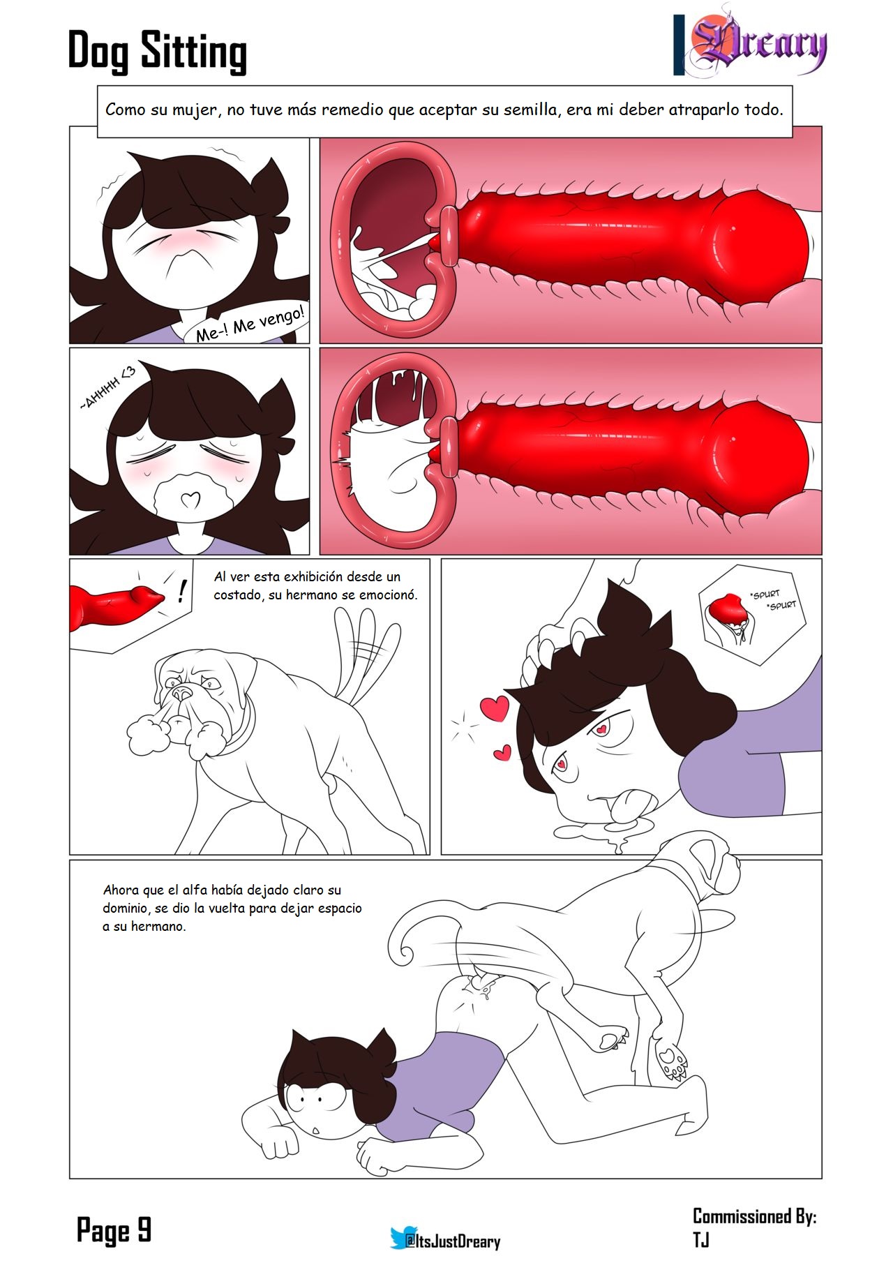 Dog Sitting page 9 full