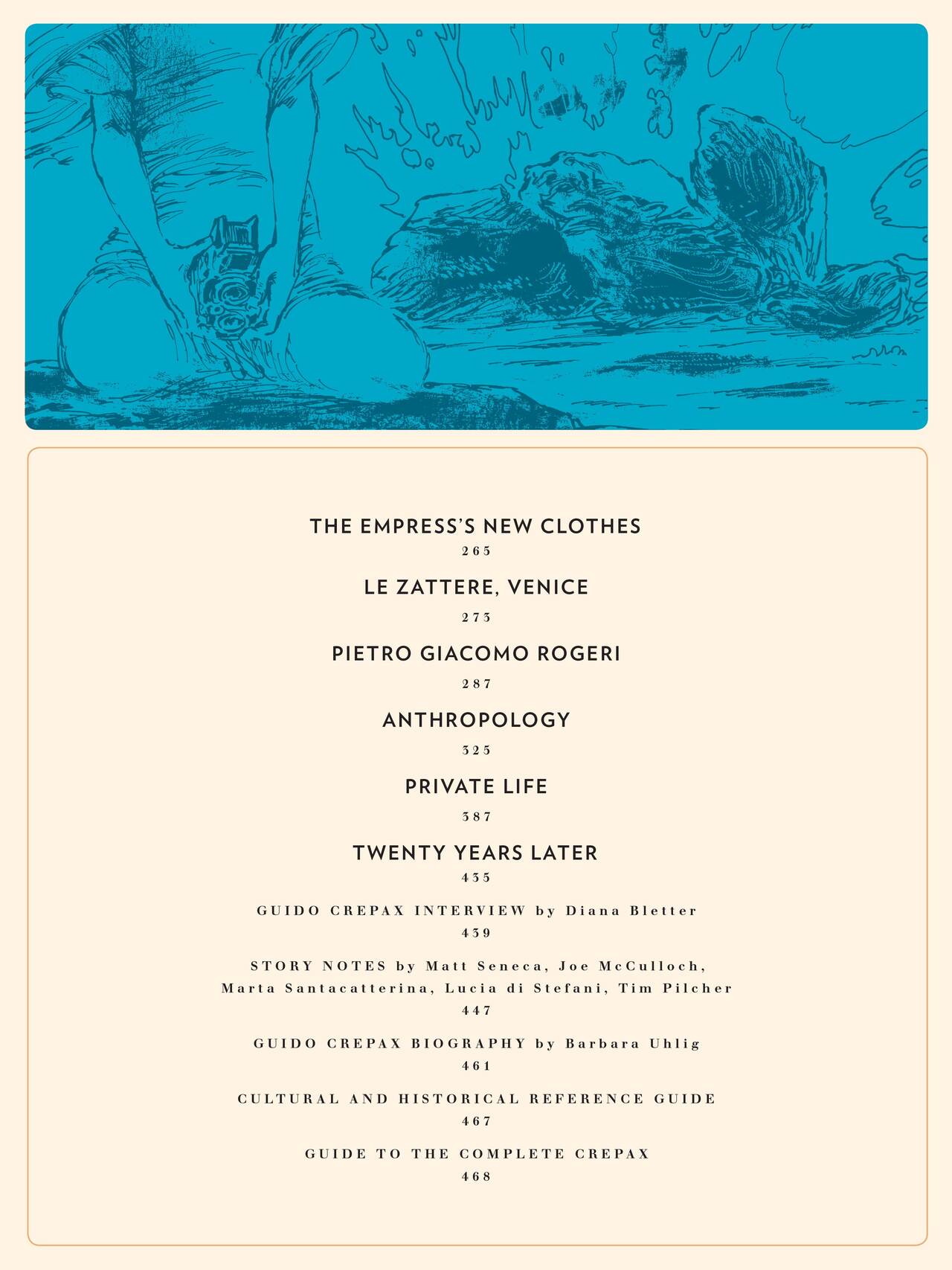 The Complete Crepax #04 - Private Life page 6 full