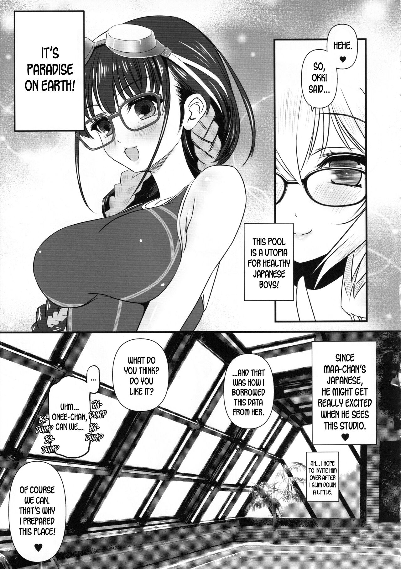 Megane Kyouei Mizugi Onee-chan Returns page 6 full