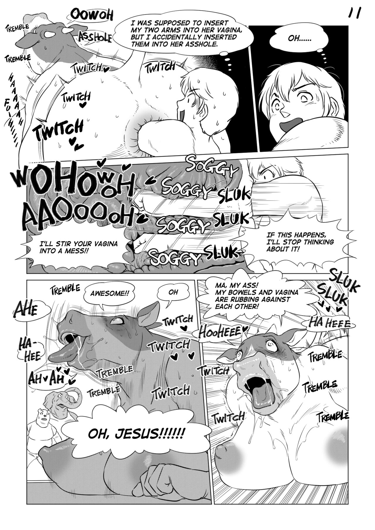 Atsumure Doubutsu no Sakari Part 3 page 11 full