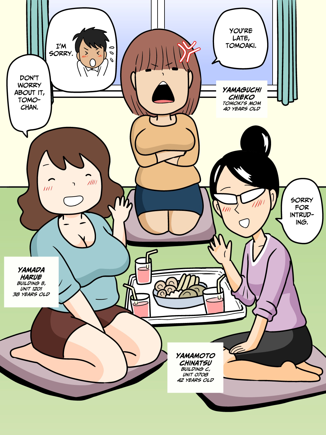 Mobugao no Koushoku Danchizuma | Mob-faced Slutty Apartment Wives page 3 full