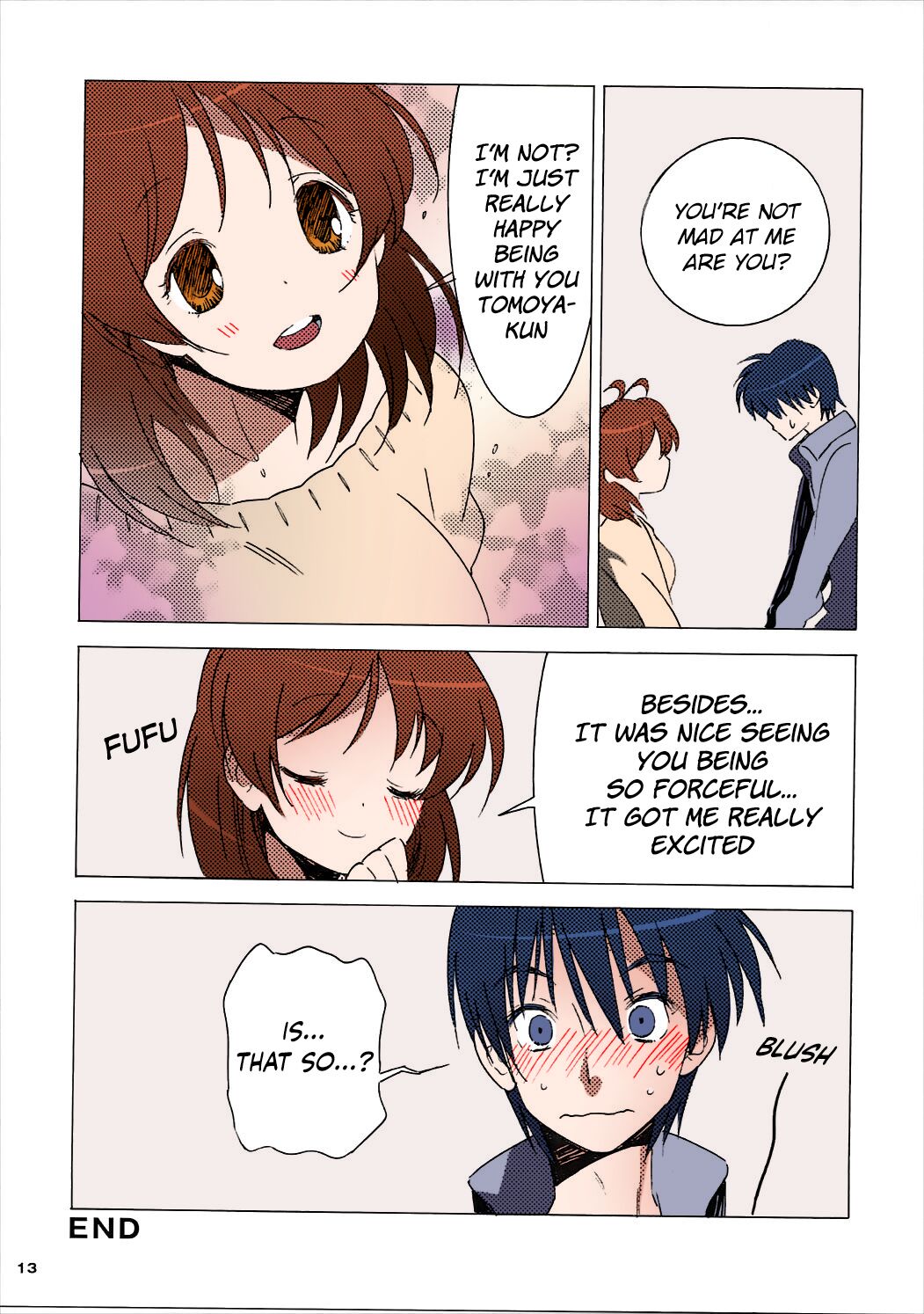 Tomoya Shikkari Shinasai! | Tomoya, Get a Hold of Yourself! page 12 full