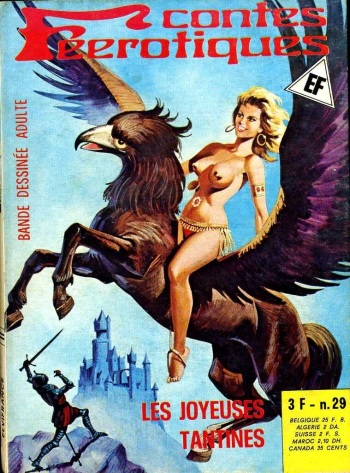 Elvifrance - Contes féérotiques 29 - Les joyeuses tantines cover