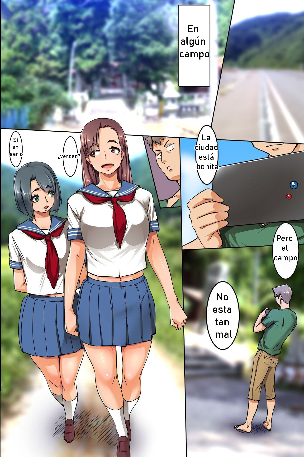 Otoko ni Houshi Suru no ga Onna no Koufuku to Iu Inakamachi de Sugosu Yaritai Houdai Yarimakuri na Natsuyasumi | Vacaciones de verano en un pueblo donde las mujeres son felices sirviendo a los hombres page 12 full