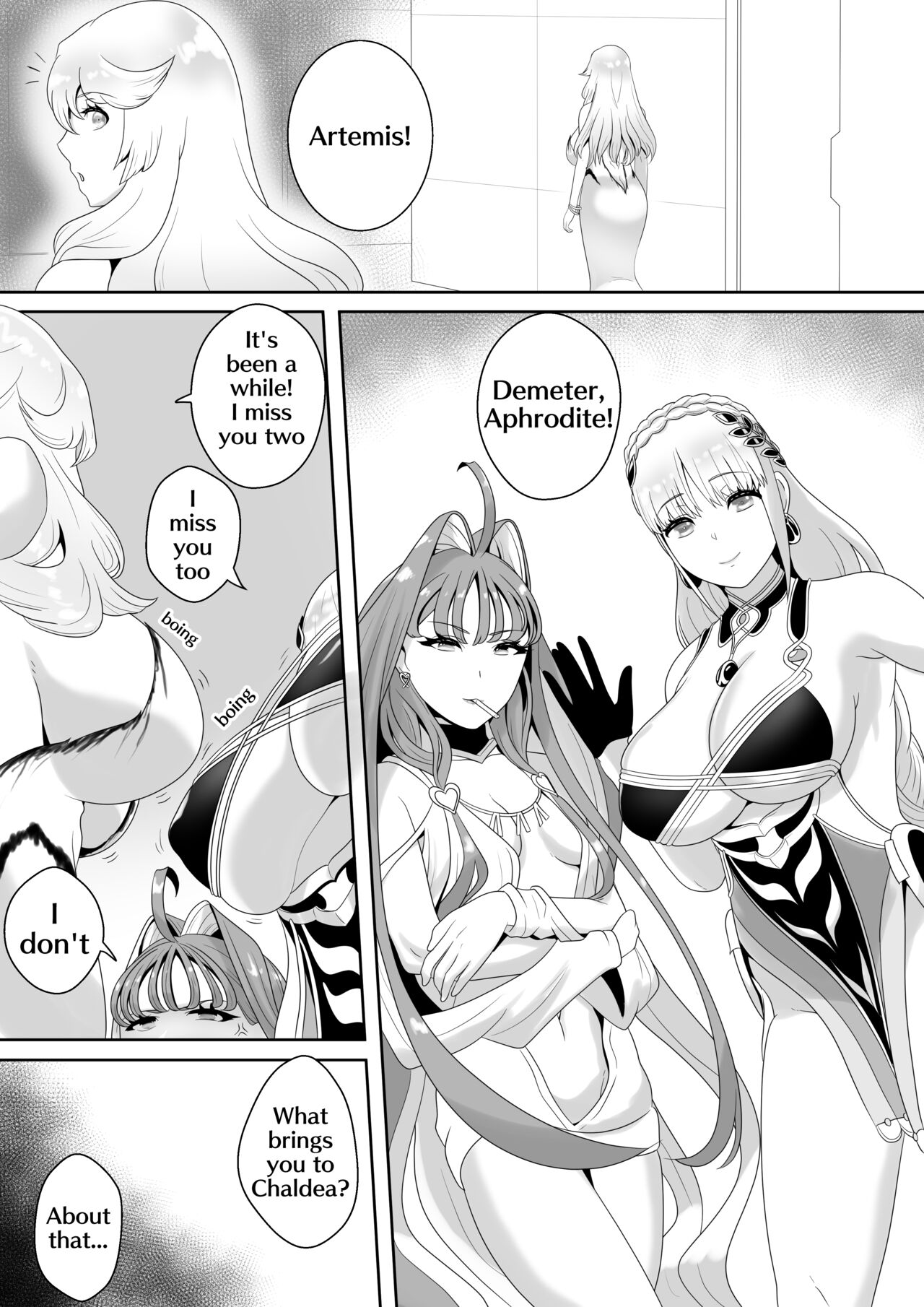 Ore wa Zeus ni Natta, Soshite Kamigami o Okasu Hi o Sengen shimashita - I Become Zeus, So I Declared the Day to Fuck Down Gods page 12 full