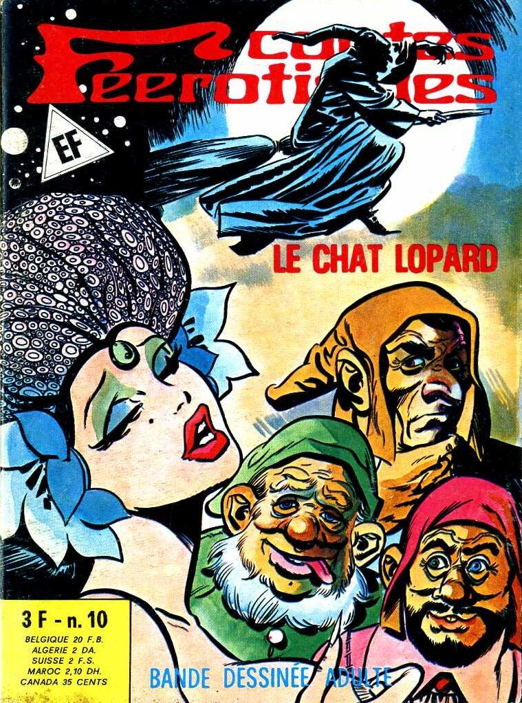 Contes féérotiques 10 - Le chat lopard page 1 full