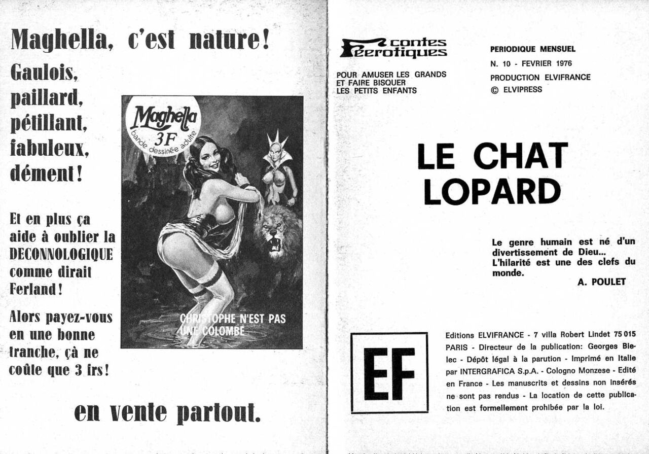 Contes féérotiques 10 - Le chat lopard page 2 full