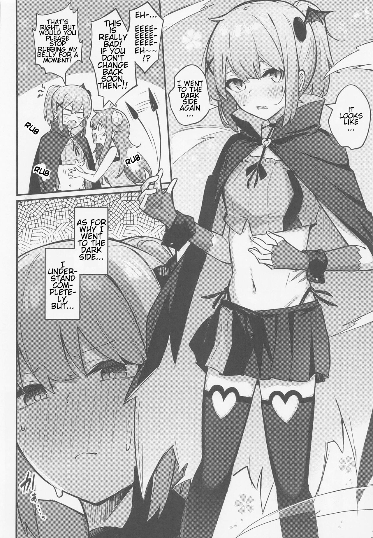 Momo-chan Yamiochi Shita!? page 11 full