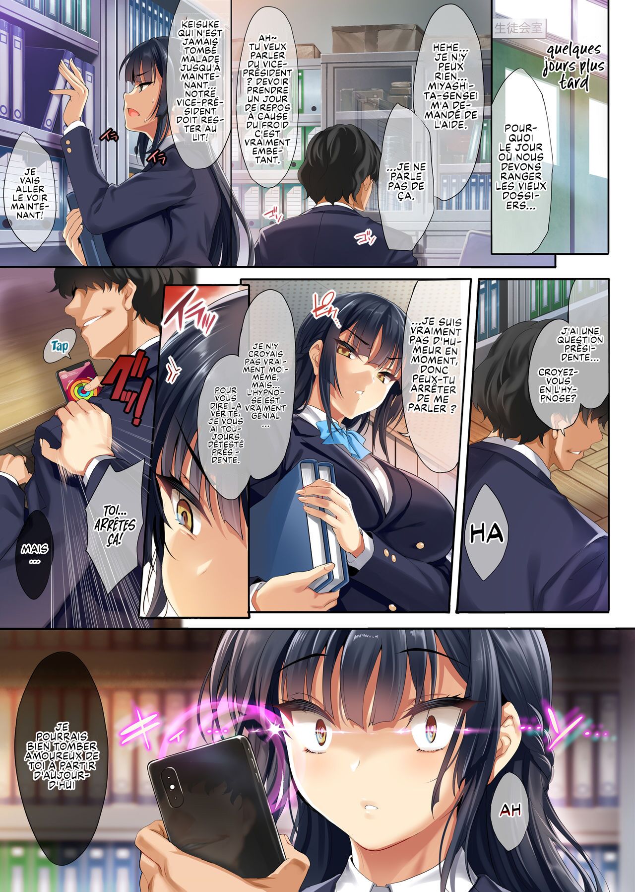 Takabisha na Seitokaichou o Appli de Juujun Choukyou page 8 full