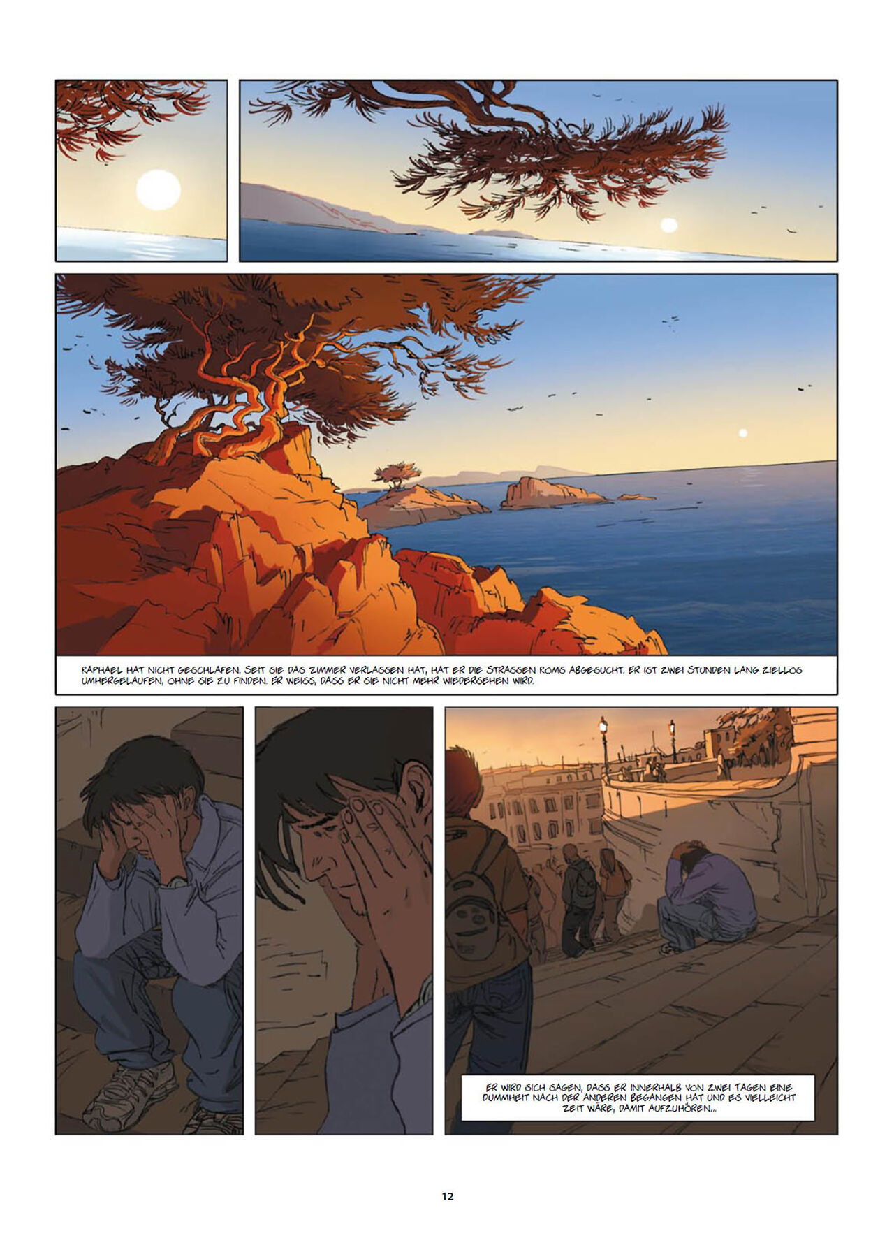 Une nuit à Rome | Eine Nacht in Rom – Band 1 page 12 full
