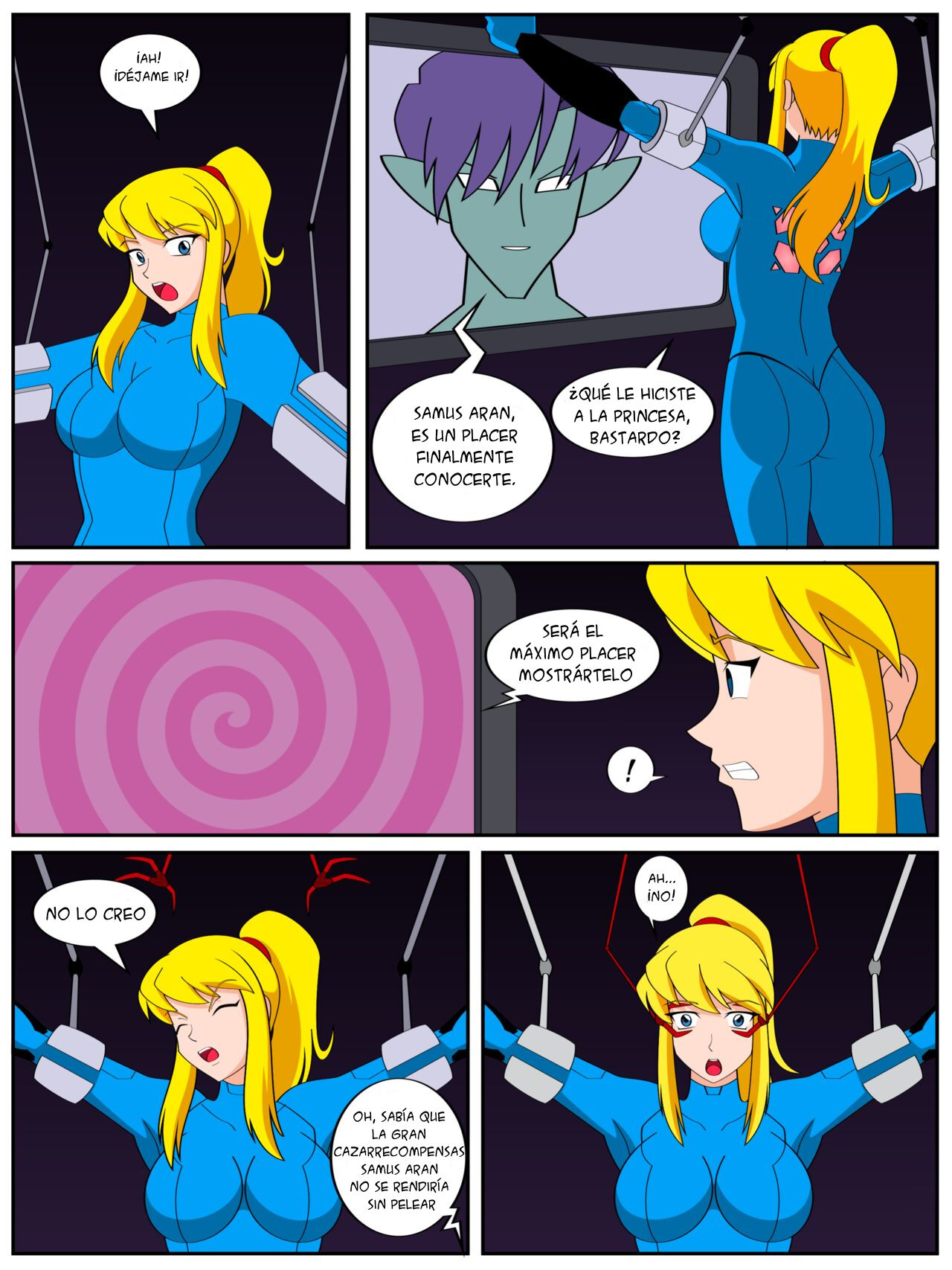 The Target Is Samus Aran  Spanish page 3 full
