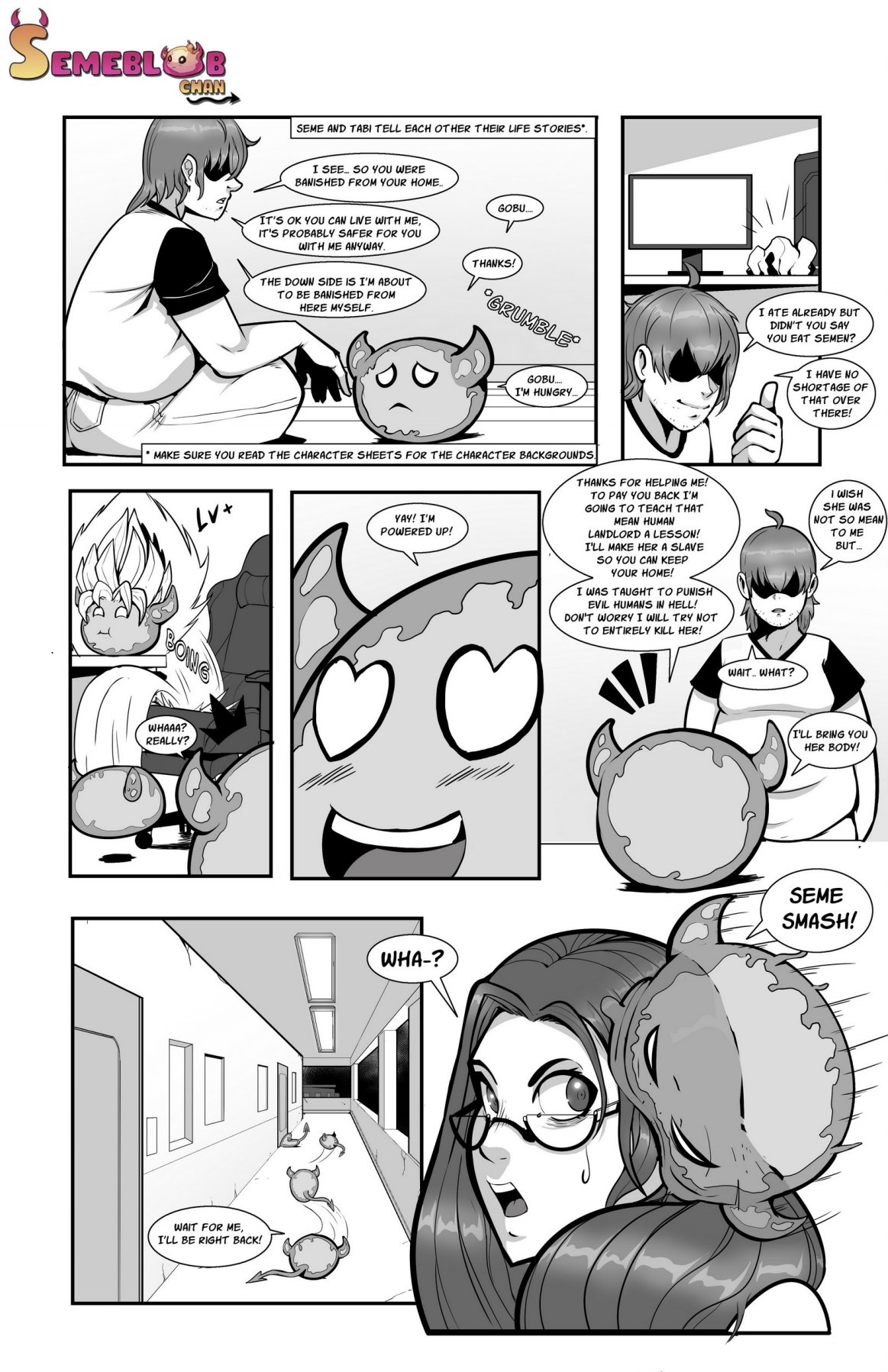 Semeblob Chan Chapter 1-5 page 4 full