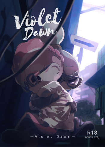[Poyotte ni Yoroshiku Kaerou)] Violet Dawn (Splatoon) [Digital] cover