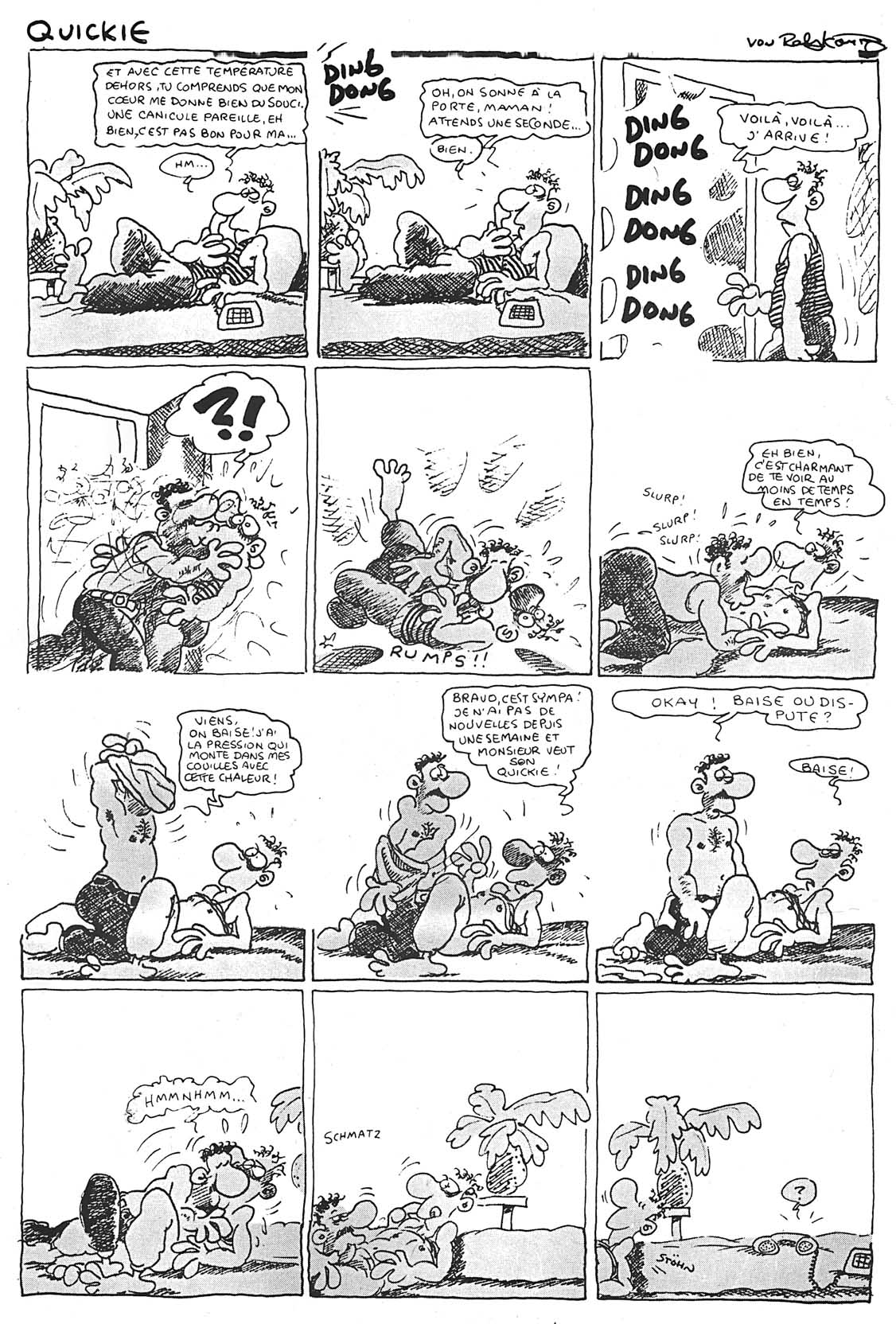 Ralf König - Marrons glacés - Page 9 - Comic Porn XXX