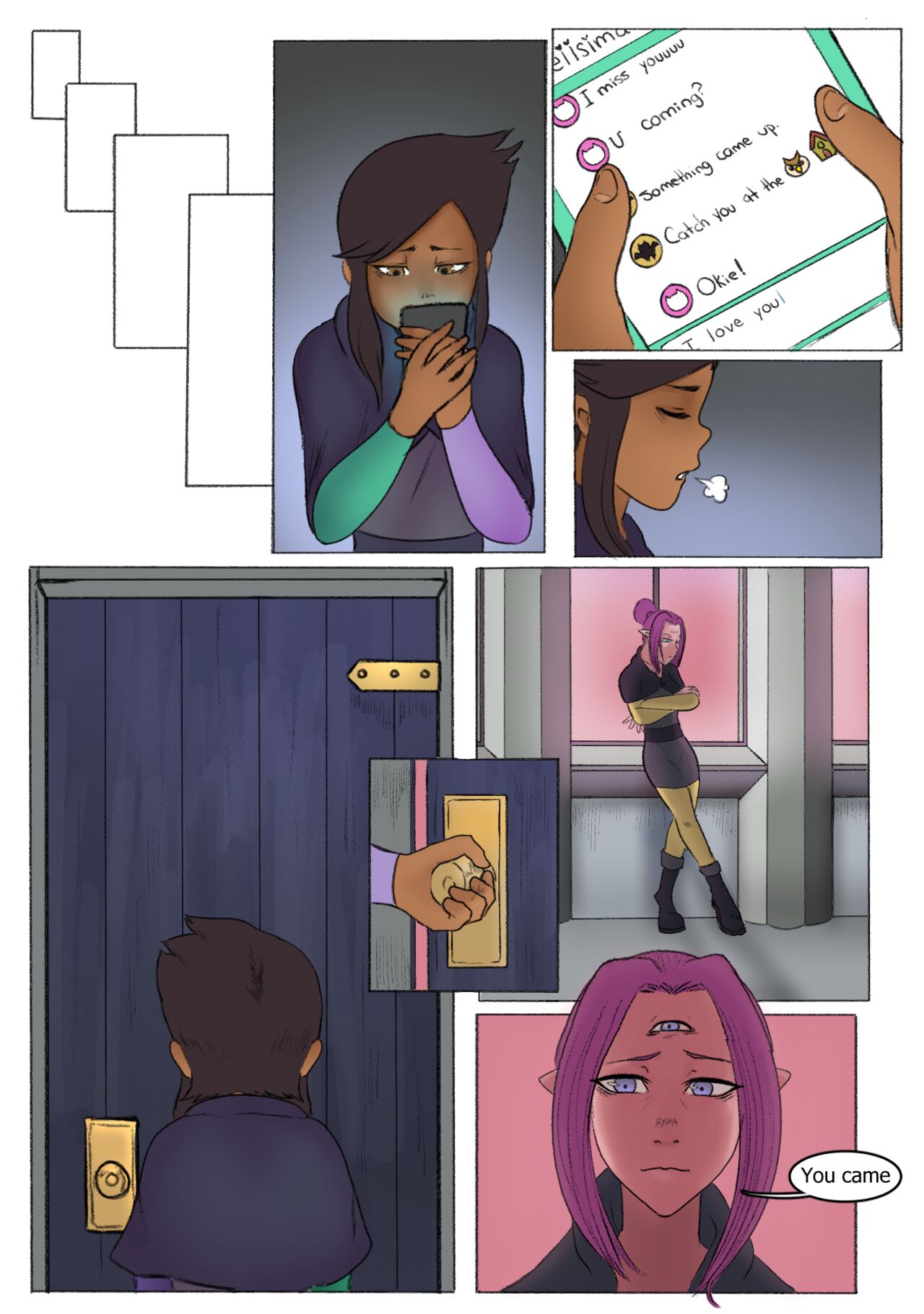 THE OWL HOUSE NTR YURI COMIC - By Shupitu-Laka page 3 full