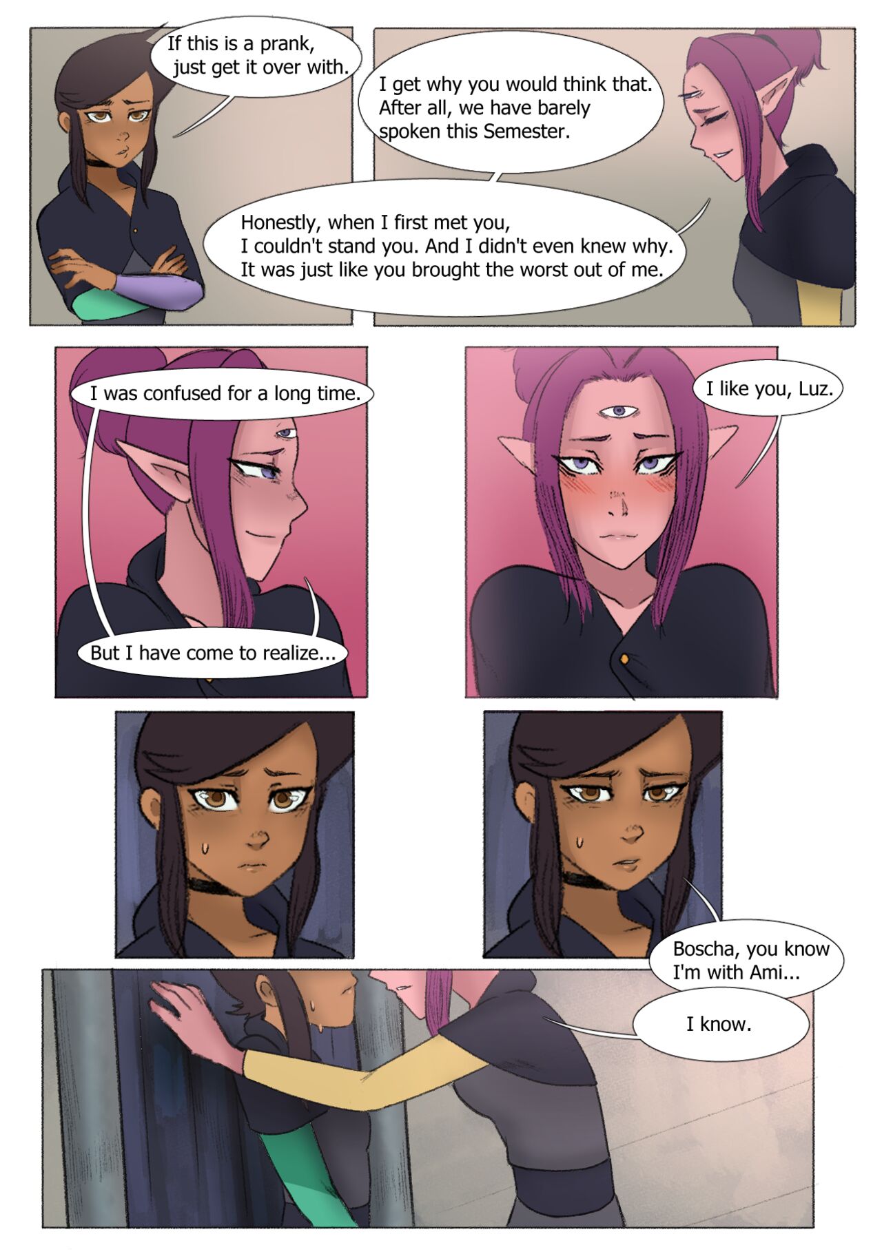 THE OWL HOUSE NTR YURI COMIC - By Shupitu-Laka page 4 full