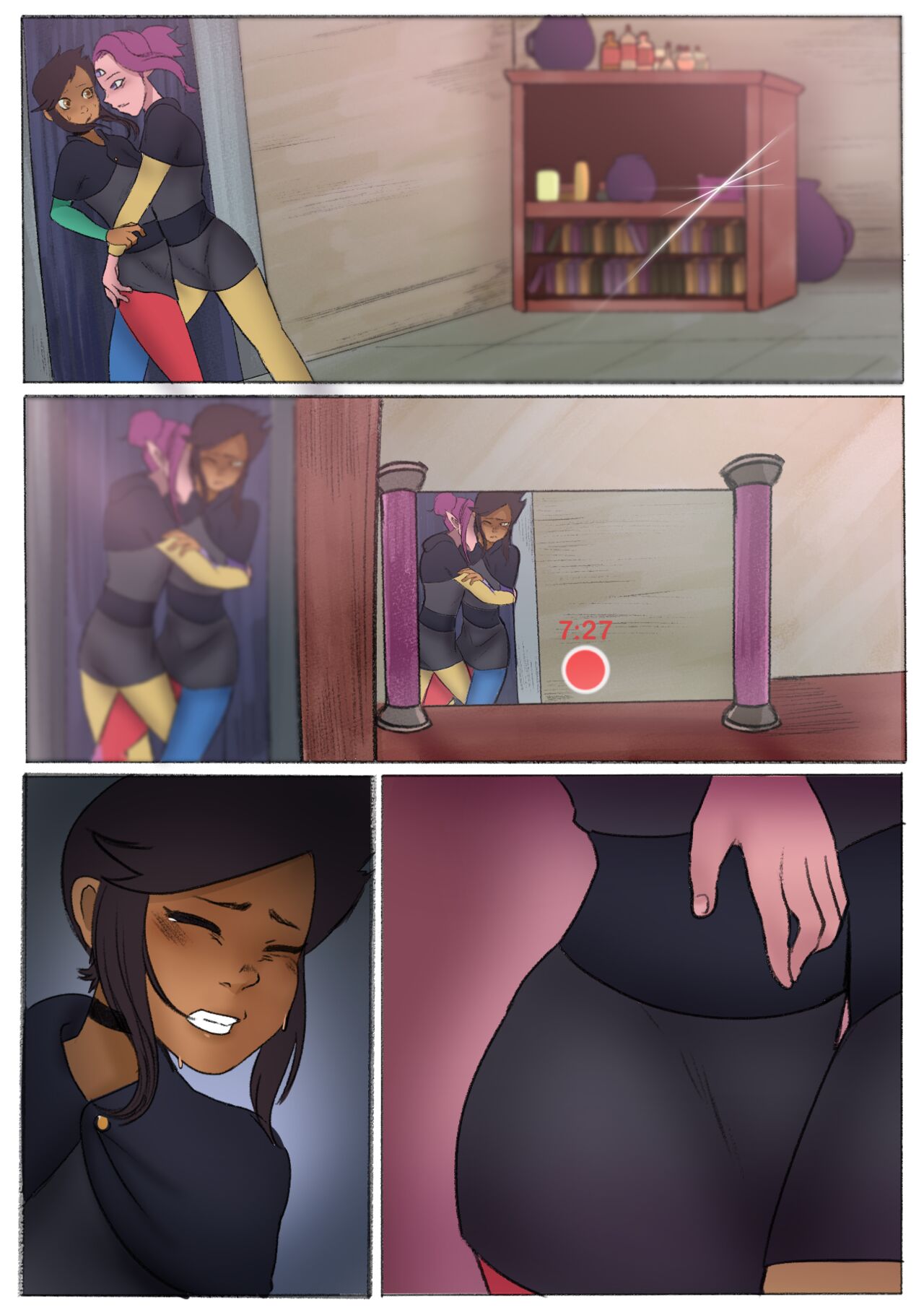 THE OWL HOUSE NTR YURI COMIC - By Shupitu-Laka page 5 full