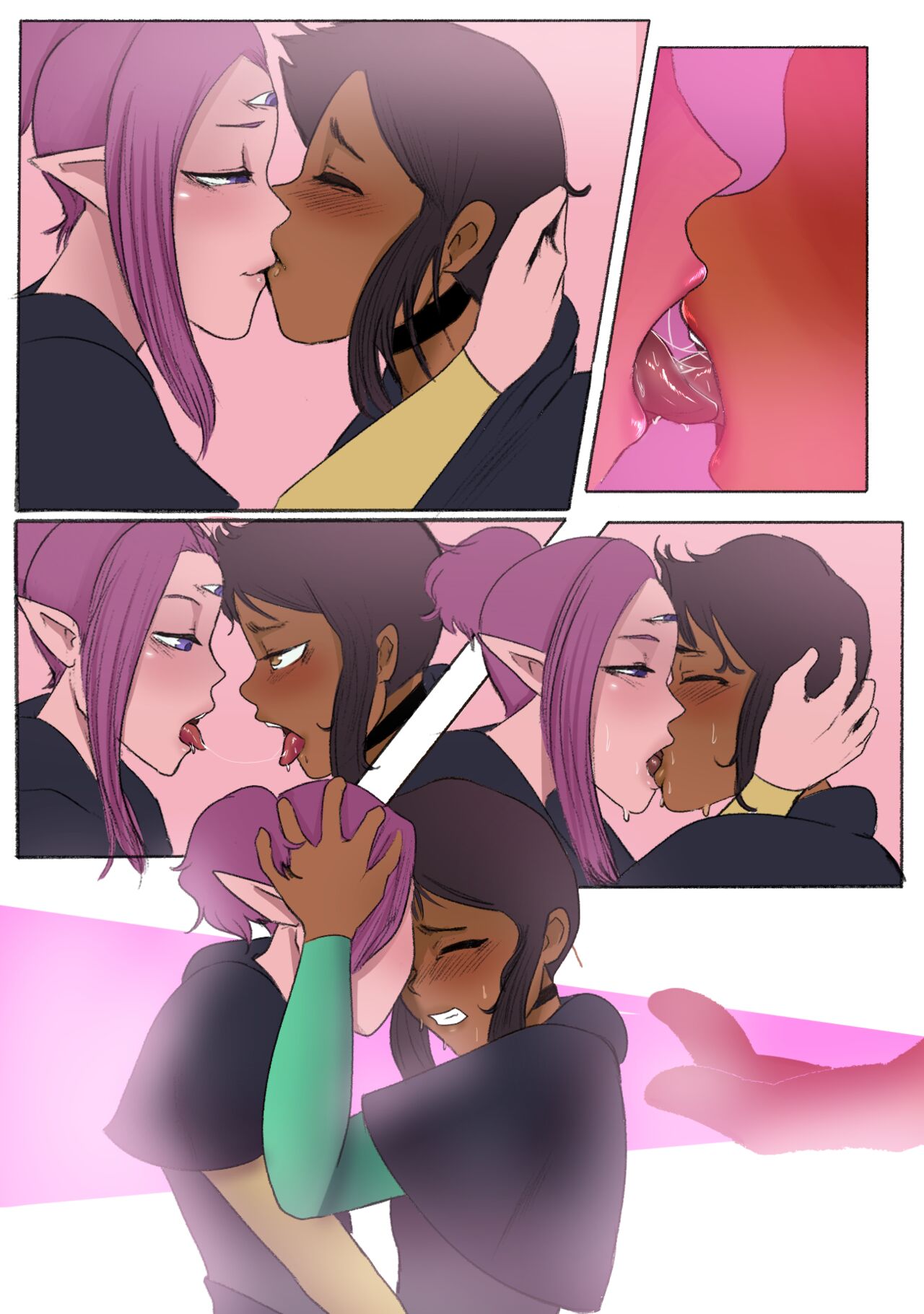 THE OWL HOUSE NTR YURI COMIC - By Shupitu-Laka page 7 full
