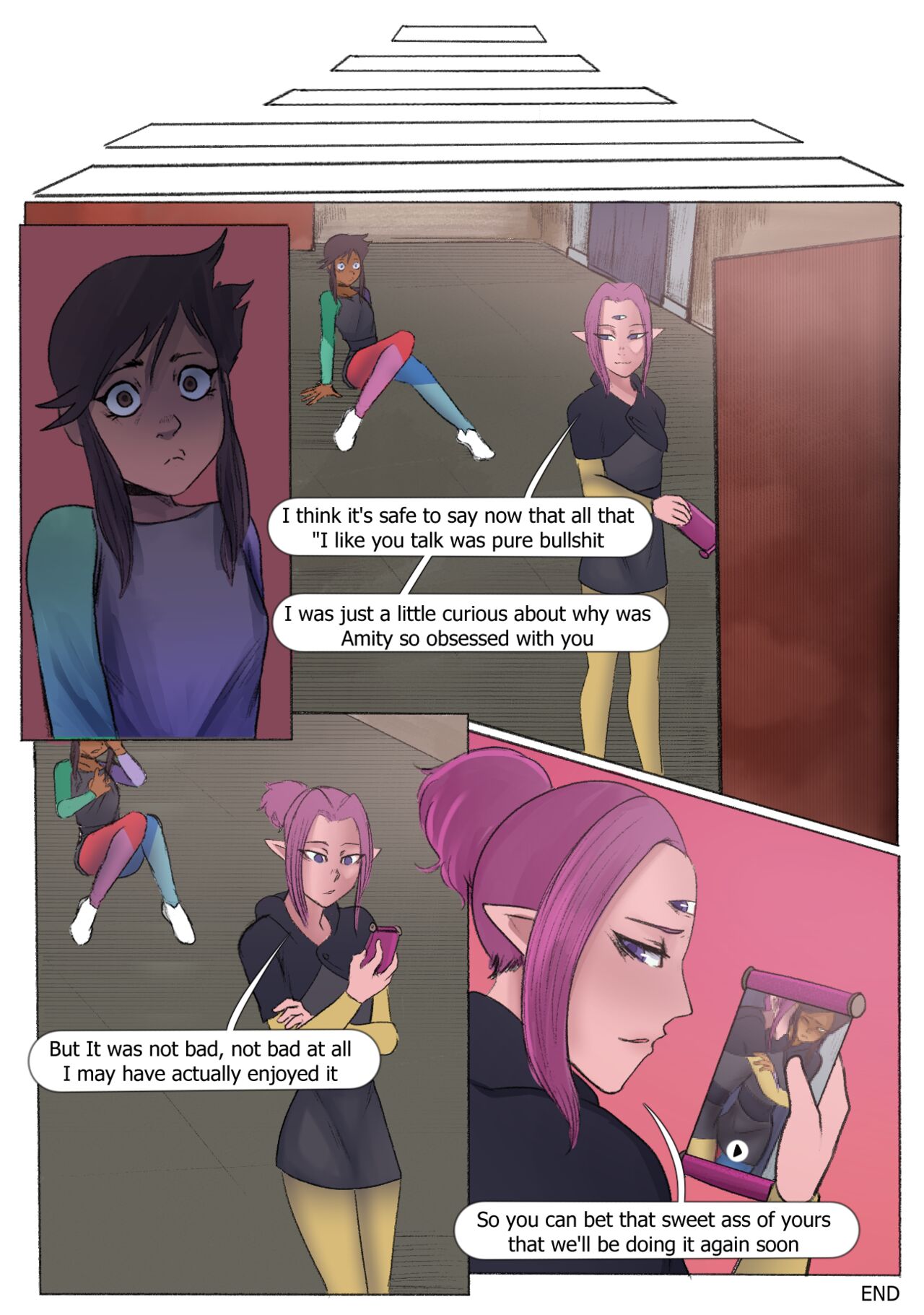 THE OWL HOUSE NTR YURI COMIC - By Shupitu-Laka page 8 full