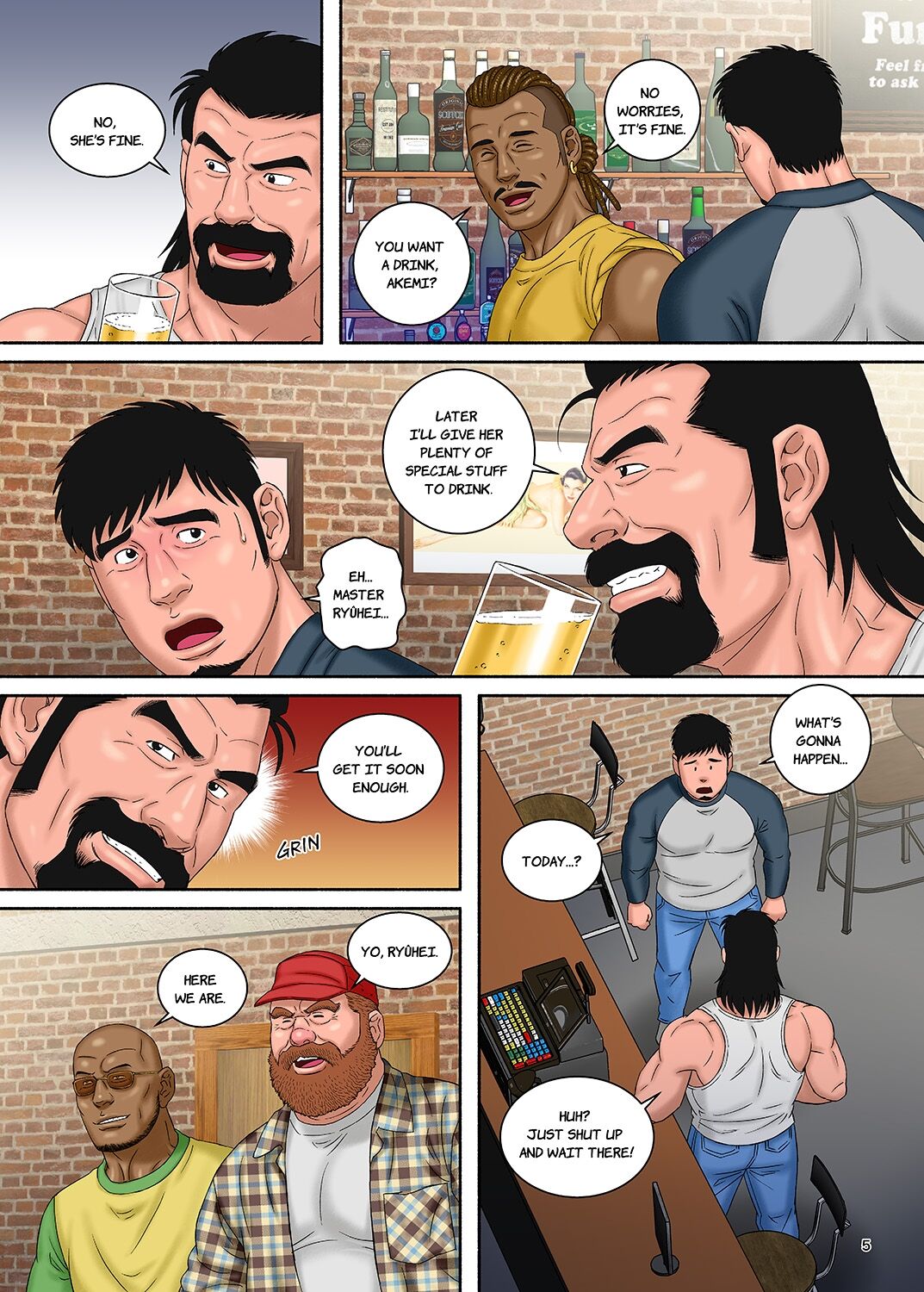 My Best Friend's Dad Made Me a Bitch - bonus page 6 full