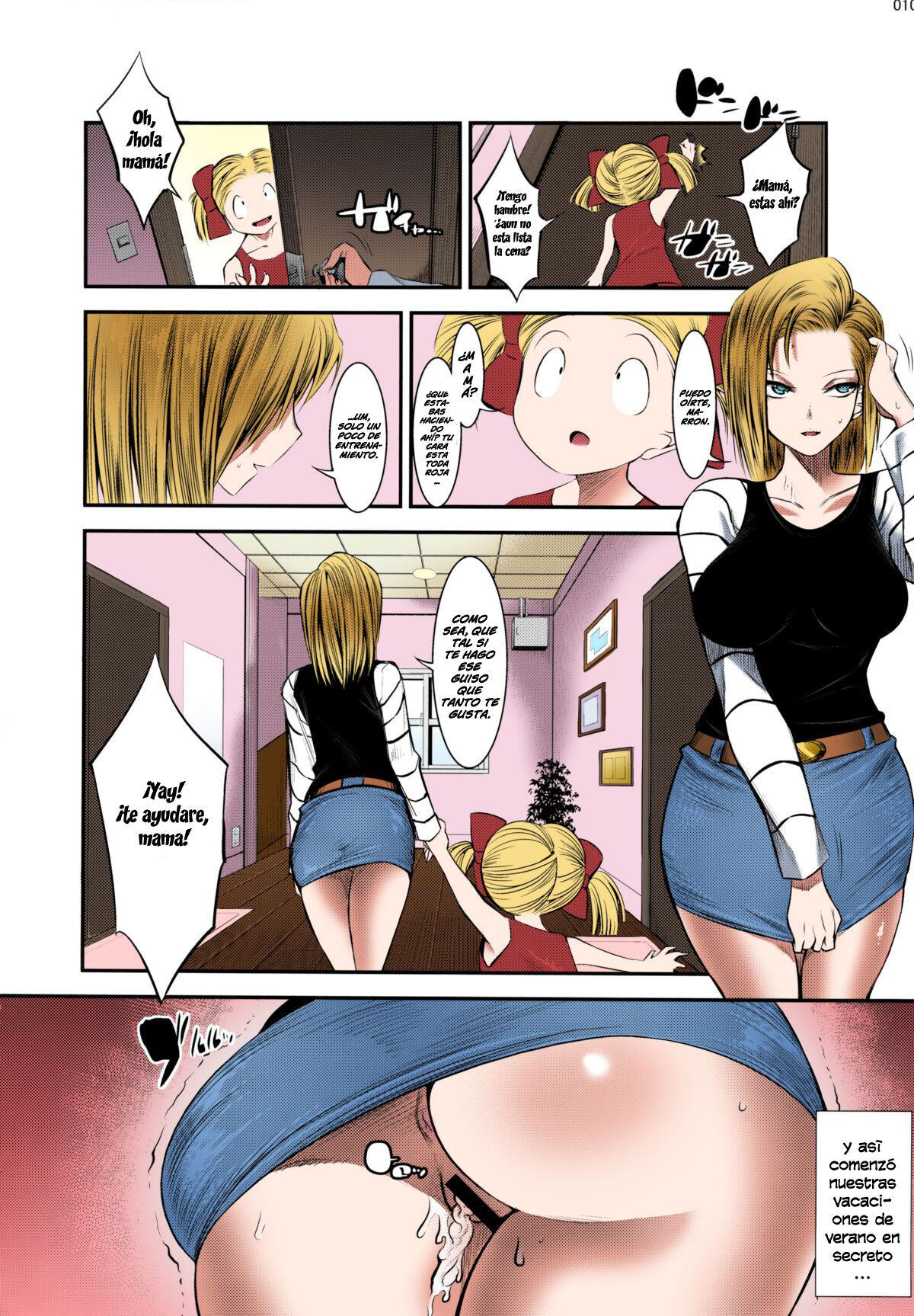 18-gou ga Saimin de NTR-reru Hon  Android 18's Hypnosis NTR page 9 full