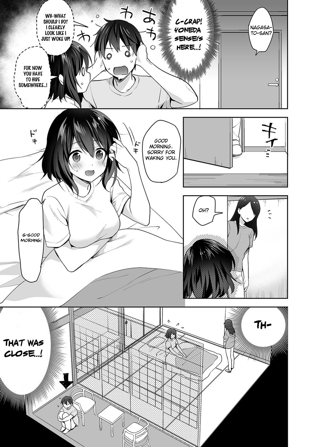 Amayakashi Jouzu no Nagasato-san ~Hokenshitsu de Yoshi Yoshi Ecchi!~ Ch. 8 page 2 full