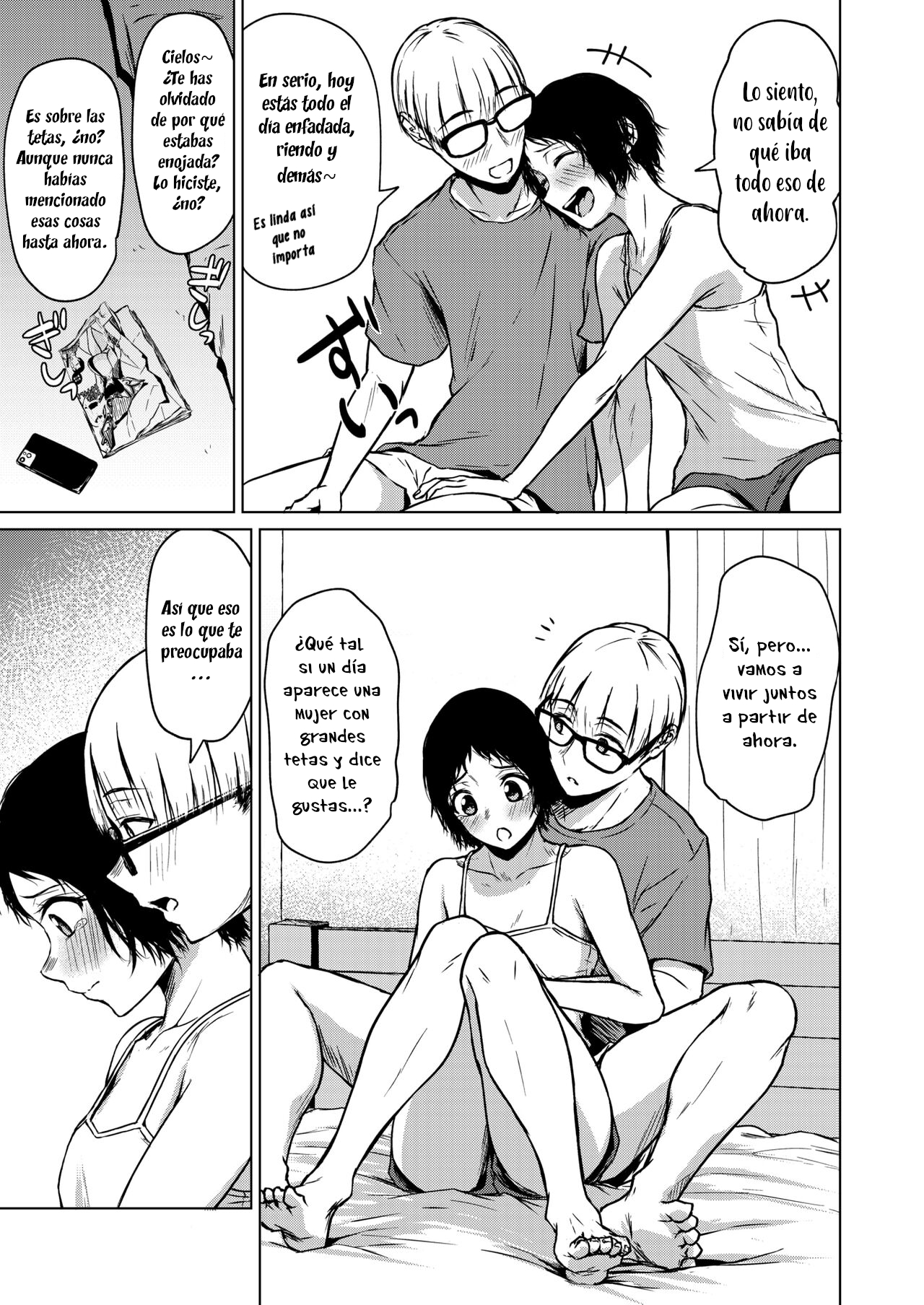 Chiisakute Ookina Mune no Uchi | Entre pechos pequeños y grandes page 11 full