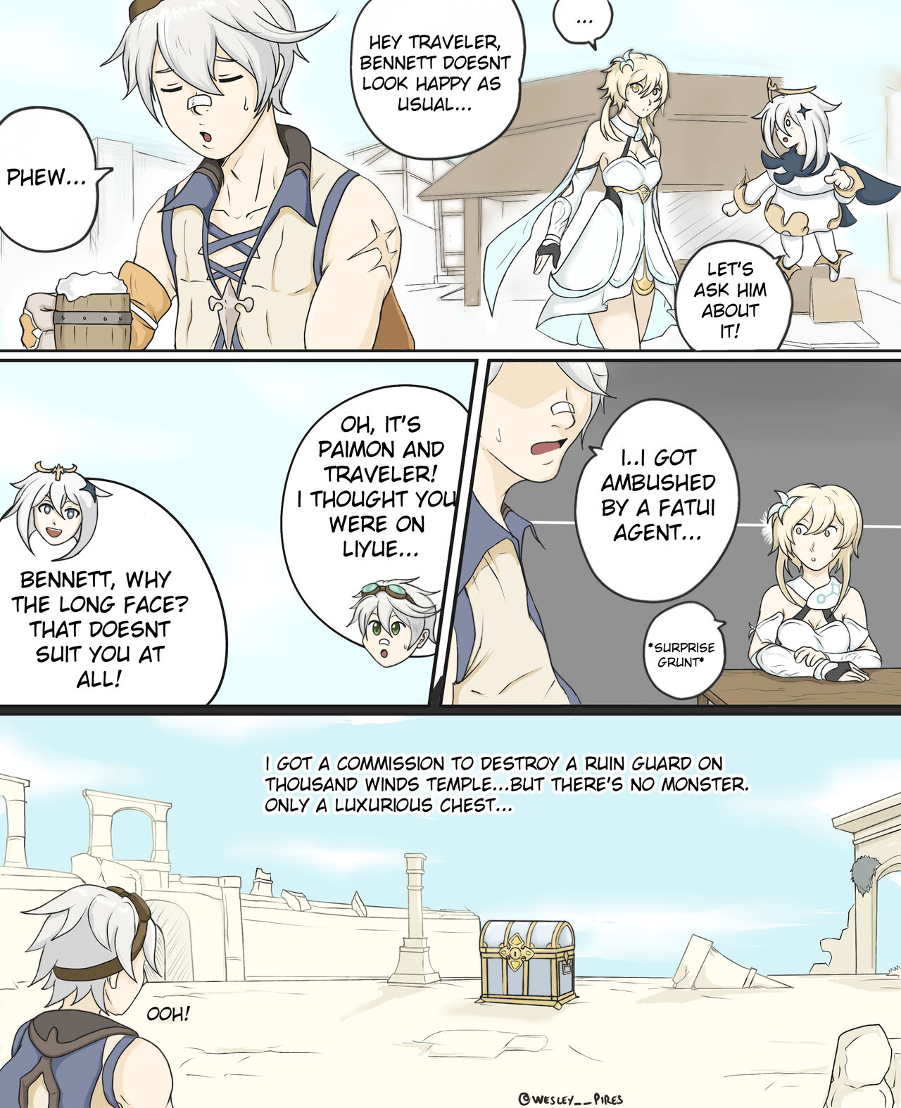 Mondstadt Chronicles page 1 full