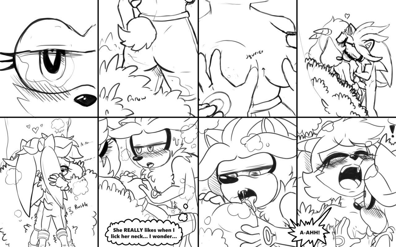 Silver The Hedgehog and a Goat page 12 full