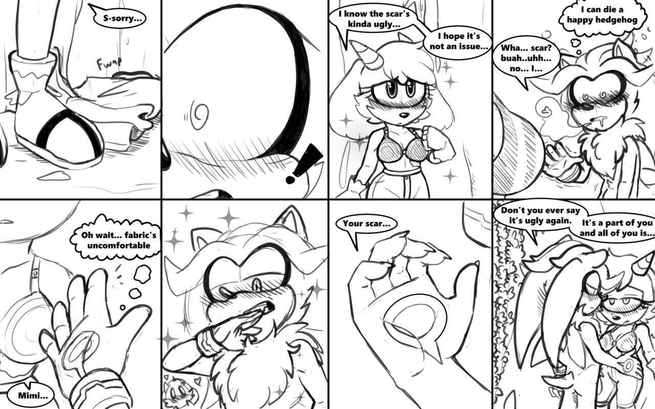 Silver The Hedgehog and a Goat page 9 full