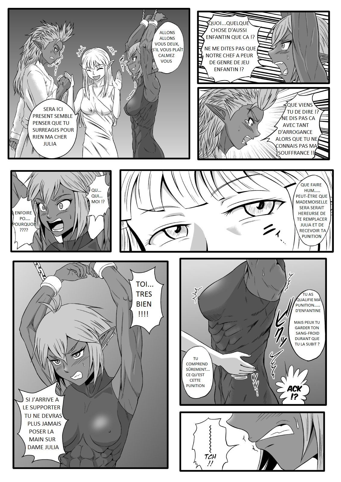 Kusuguri Goumon Taikyuu Hon ~Dark Elf Sokkin Hen~ | Tickling Torture Endurance Book ~Dark Elf Entourage~ page 11 full