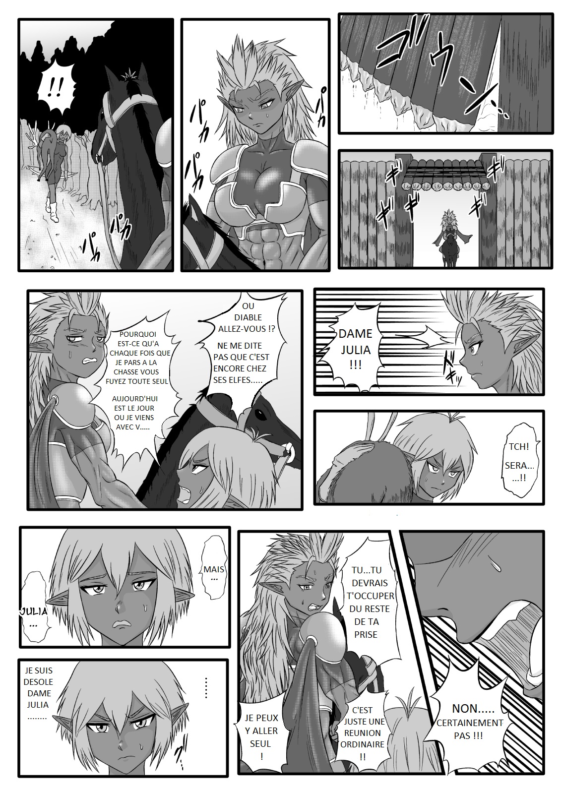 Kusuguri Goumon Taikyuu Hon ~Dark Elf Sokkin Hen~ | Tickling Torture Endurance Book ~Dark Elf Entourage~ page 4 full