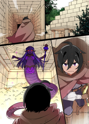 [Pixiv](kusayarou)ラミアの花嫁 cover