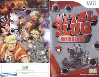 Metal Slug Manual cover