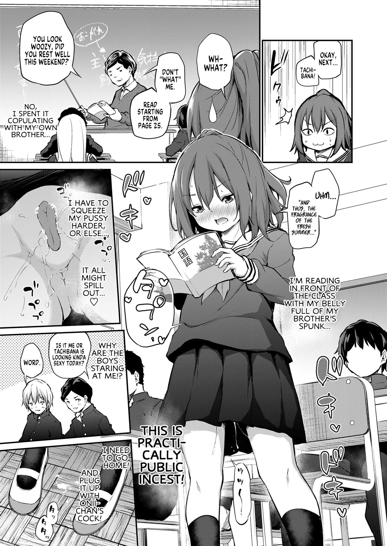 Imouto to Nori de Ecchi Shita Ken Sono Ato | What Happened After I Got Too Carried Away and Fucked My Younger Sister page 5 full