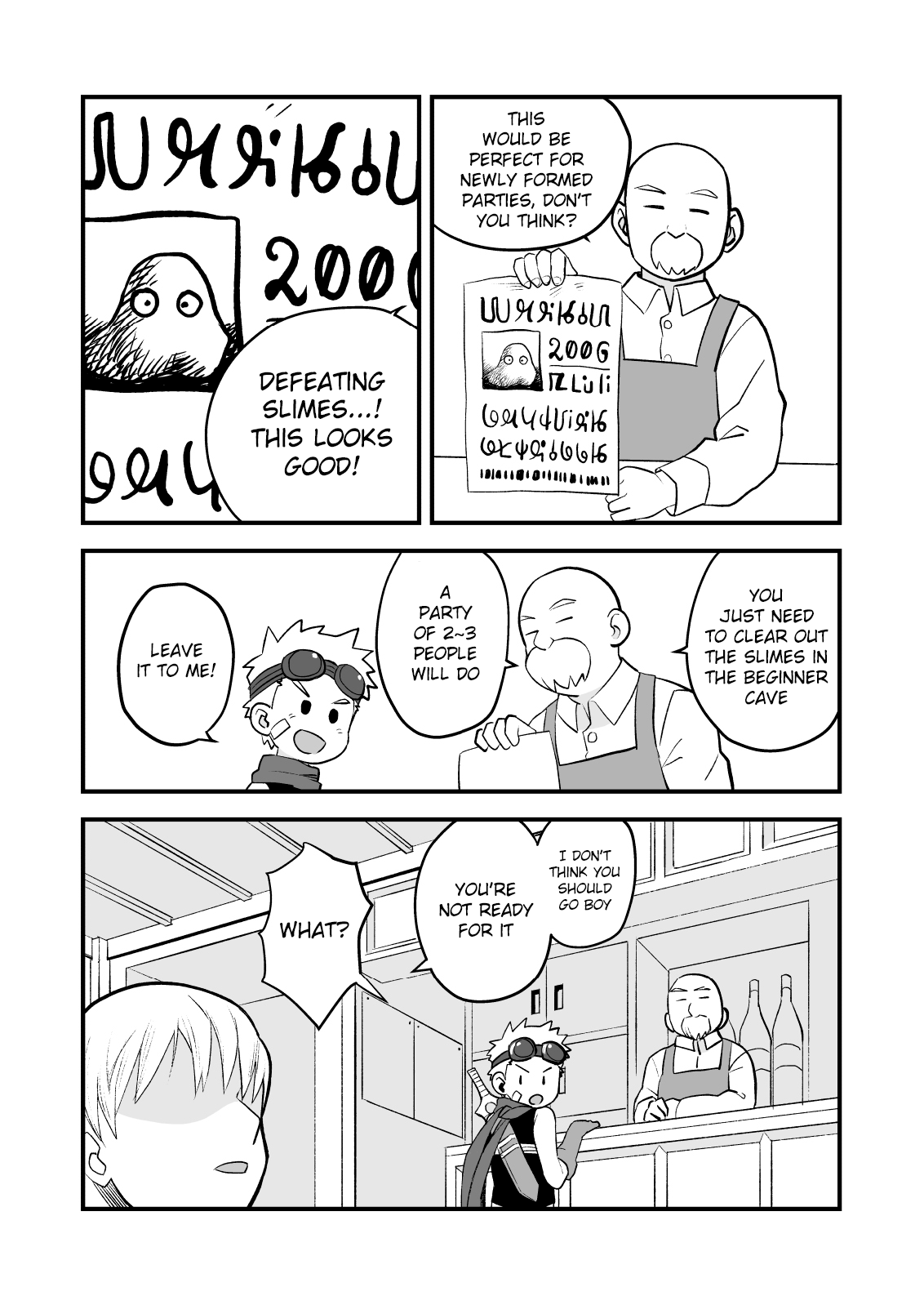 Kakedashi Boukensha Spark-Kun! Vol. 1 page 6 full